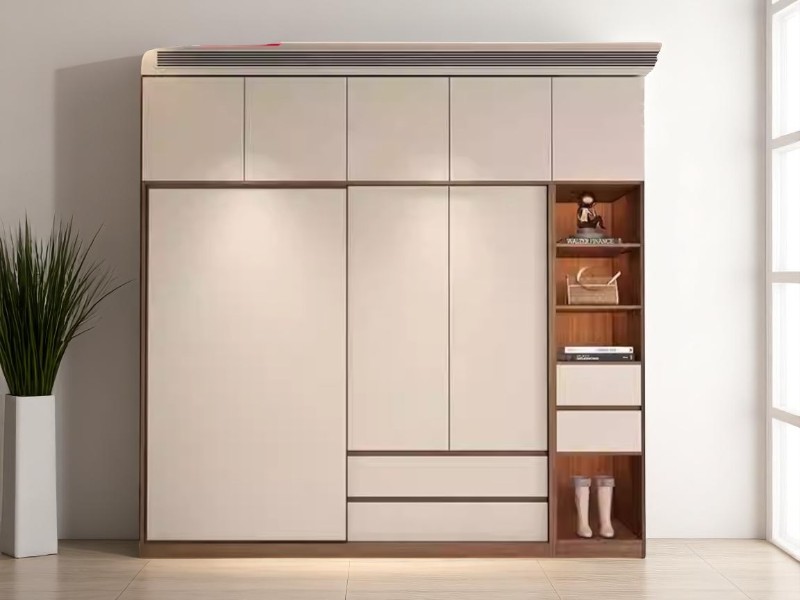 Bước khử mùi gỗ mới trên tủ quần áo