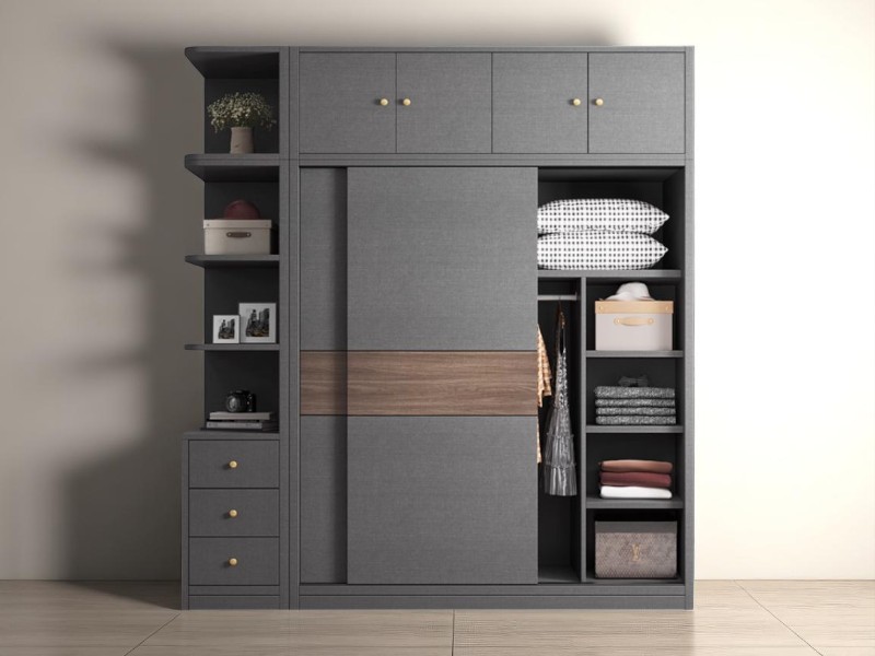 Bước khử mùi gỗ mới trên tủ quần áo