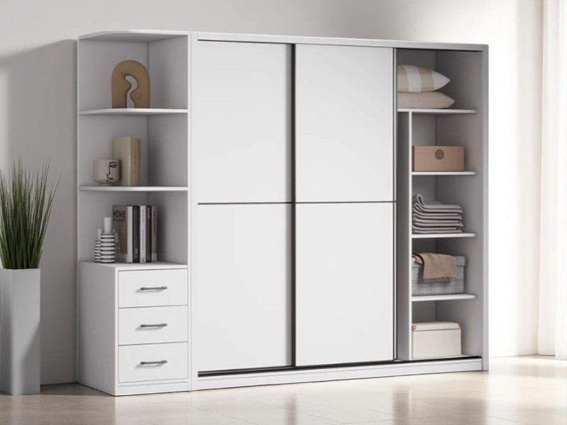 Bước khử mùi gỗ mới trên tủ quần áo