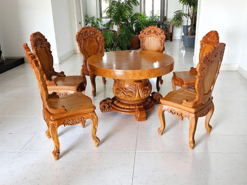 4 Bước Làm Sạch Bàn Ăn Gỗ