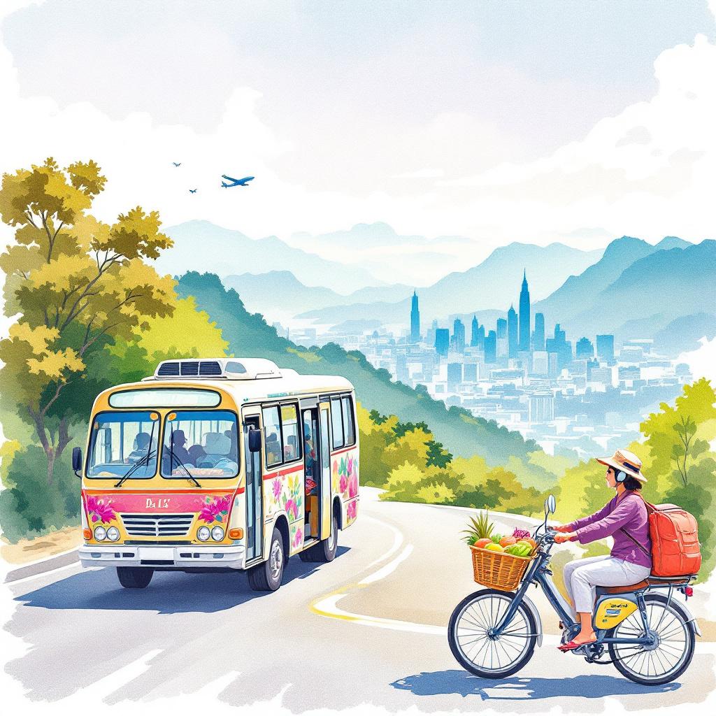 Các phương tiện di chuyển đến Đà Lạt