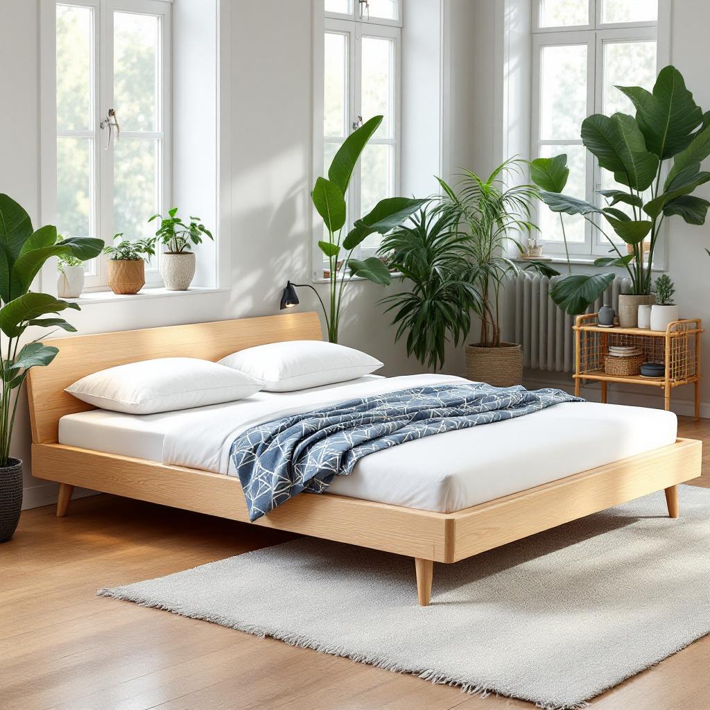 Tác dụng tuyệt vời của giường gỗ