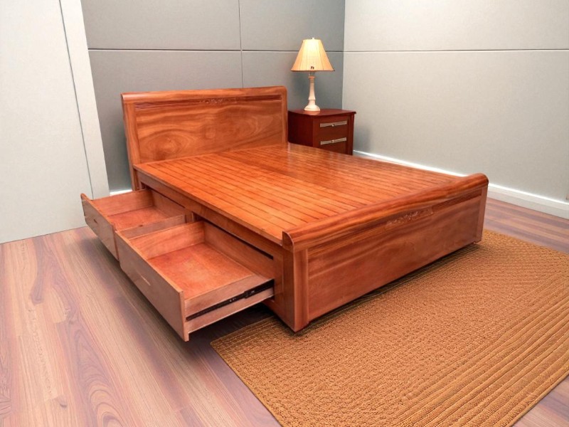 Tác dụng tuyệt vời của giường gỗ