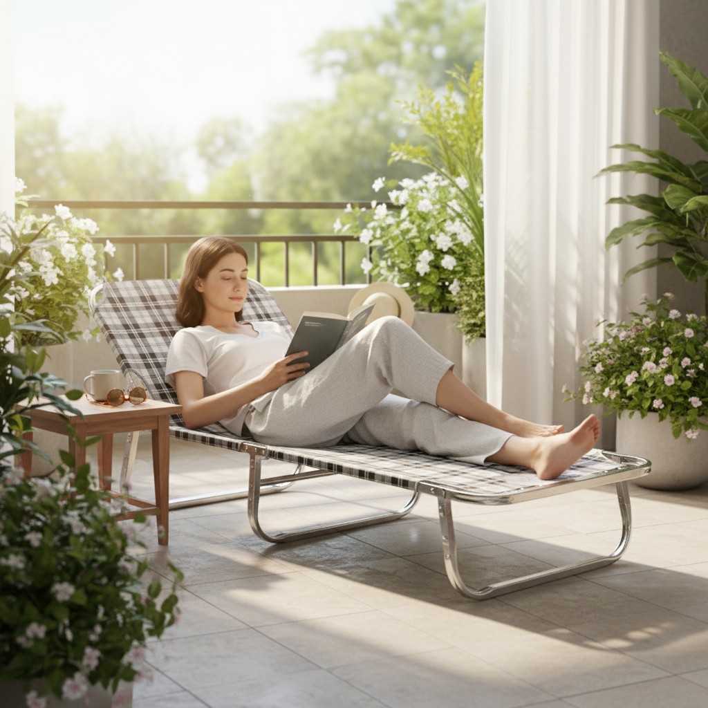 Ghế xếp văn phòng bằng vải bố bền đẹp, nhiều màu sắc