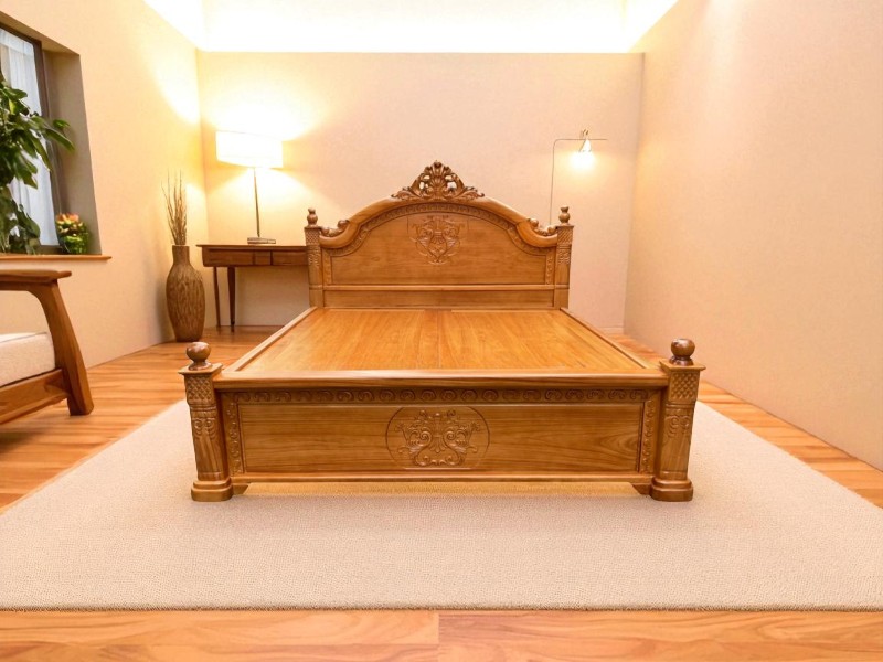 Giường có ngăn kéo 1m6