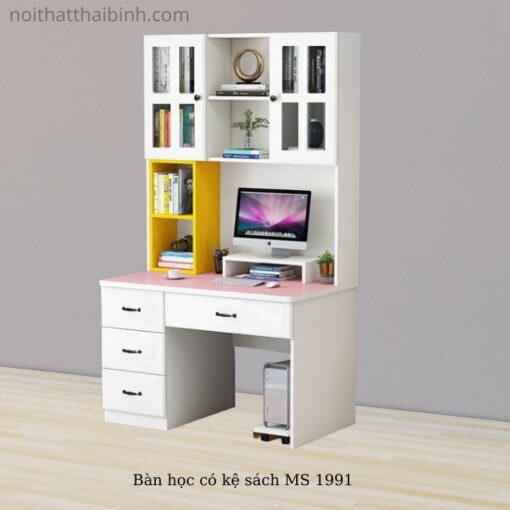 Bàn học có kệ sách giá rẻ tphcm