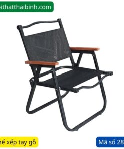 Ghế xếp tay gỗ