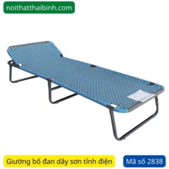 Giường bố đan dây sơn điện