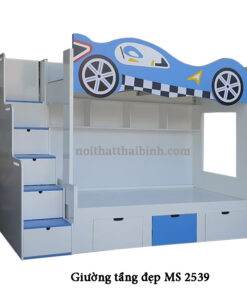 Giường tầng đẹp hình xe ô tô