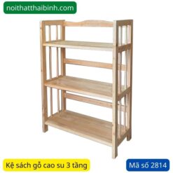 Kệ sách gỗ 3 tầng