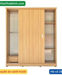 Tủ quần áo cửa lùa 1m6