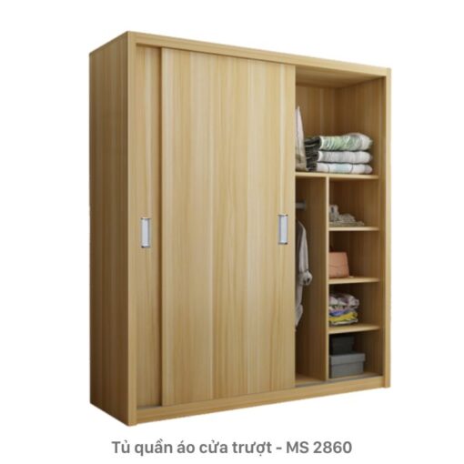 Tủ quần áo cửa trượt 1m8