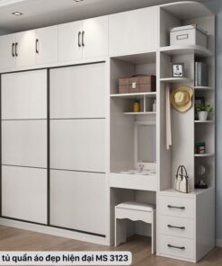 Mẫu tủ quần áo đẹp hiện đại