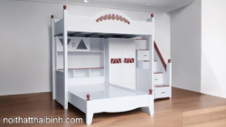 Mẫu giường tầng đẹp cho trẻ em và người lớn