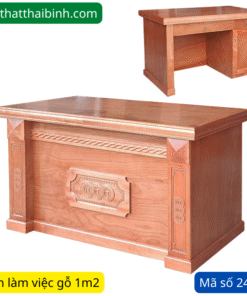 Bàn làm việc gỗ 1m2 MS 2428