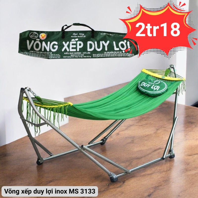 Võng xếp duy lợi Chính Hãng 2,280,000đ giảm còn 2,180,000đ