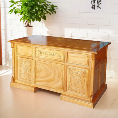 Bàn Giám Đốc Gỗ Tự Nhiên MS 3163