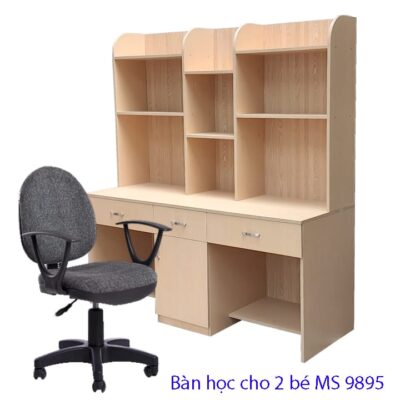 Bàn học cho 2 bé MS 9895 Giá bán = 5.500.000 đ - Tặng ghế bàn học