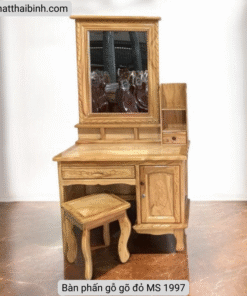 Bàn phấn gỗ gõ đỏ MS 1997
