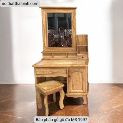 Bàn phấn gỗ gõ đỏ MS 1997