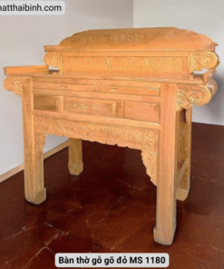 Bàn thờ gỗ gõ đỏ MS 1180