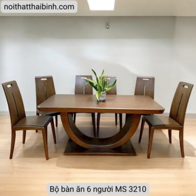 Bộ bàn ăn 6 người MS 3210