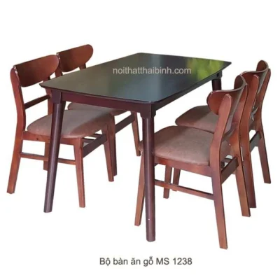 Bàn ăn 4 ghế hiện đại MS 1238 Giá bán = 6.000.000 đ giảm còn = 5.000.000 đ