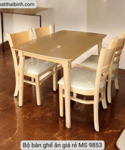 Bộ bàn ghế ăn giá rẻ MS 9853