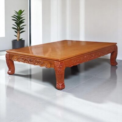 Đi văng gỗ gõ đỏ cao cấp MS 3232