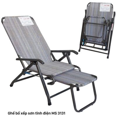 Ghế bố xếp sơn tỉnh điện MS 3131 | GIAO HỎA TỐC TPHCM