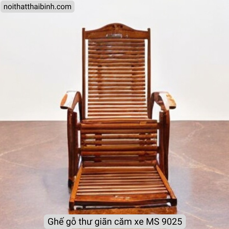 Ghế gỗ thư giãn căm xe MS 9025 - Ảnh 3