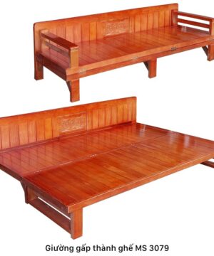 Giường gấp thành ghế MS 3079 | GIAO HỎA TỐC TPHCM