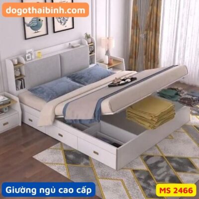 Giường ngủ cao cấp MS 2466