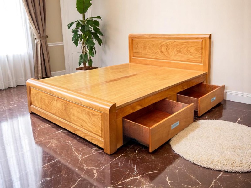 Giường ngủ gỗ tự nhiên tốt cho sức khỏe