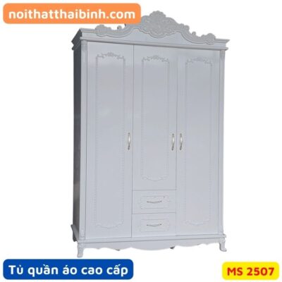 Tủ quần áo tân cổ điển MS 2507