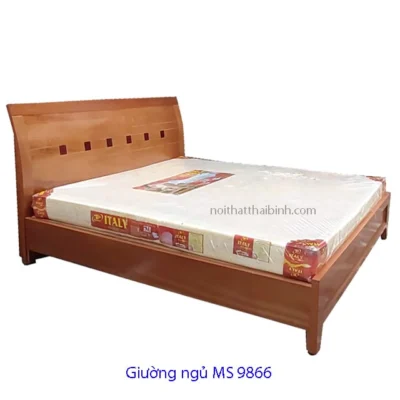 Giường ngủ mdf giá rẻ MS 9866 Giá bán = 4.500.000