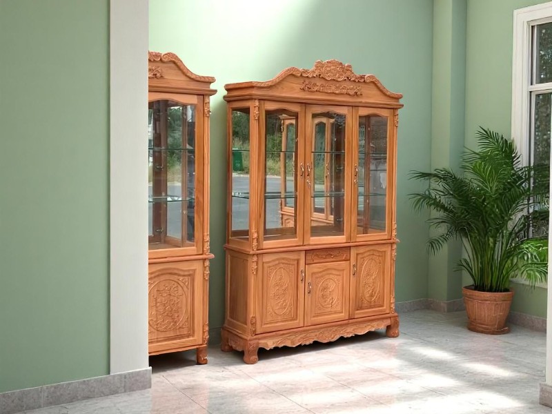 Khám Phá 6 Mẫu Tủ Rượu Gỗ Đẹp Nhất Năm 2025