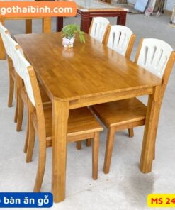 Bộ bàn ăn gỗ MS 2478