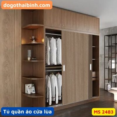 Tủ quần áo cửa lùa MS 2483