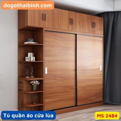 Tủ quần áo cửa lùa MS 2484