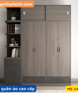 Tủ quần áo 2 tầng MS 2488
