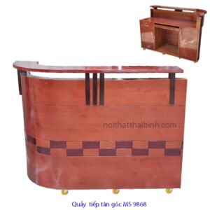 Quầy lễ tân giá rẻ tại quận 6 tphcm MS 9868 Giá bán = 4.200.000