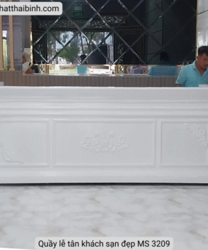 Quầy lễ tân khách sạn đẹp MS 3209