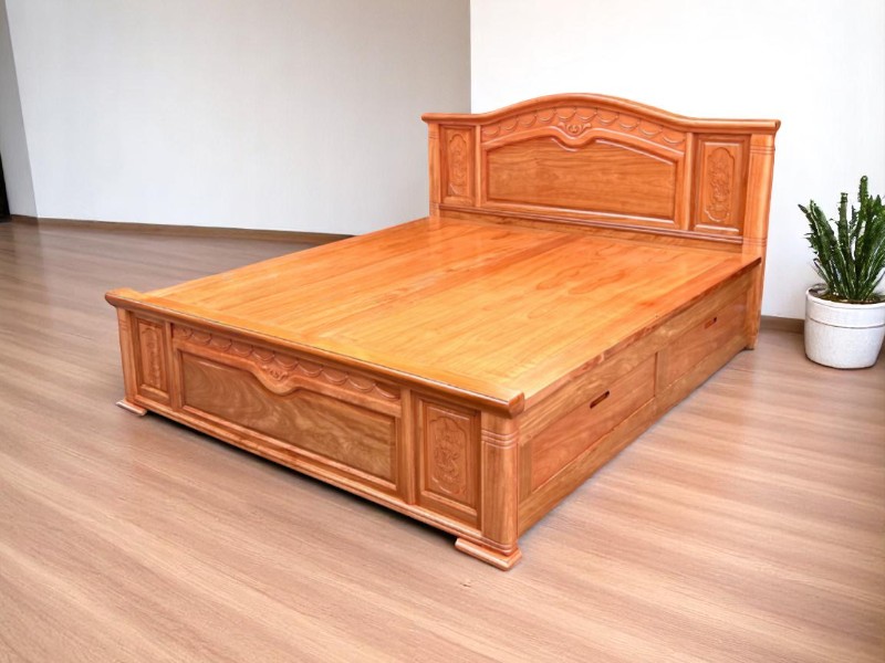 Top 10 mẫu giường gỗ đẹp được ưa chuộng nhất 2025