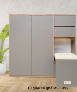 Tủ giày có ghế ngồi MS 3092