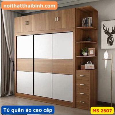 Tủ quần áo 3 cánh lùa MS 2507