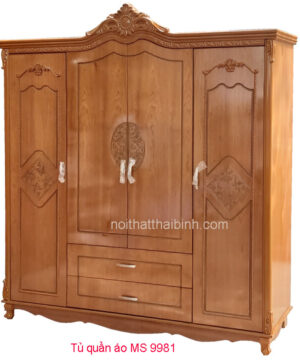 Tủ quần áo cao cấp MS 9981 Giá bán = 10.000.000 đ
