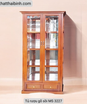 Tủ rượu gỗ sồi MS 3227