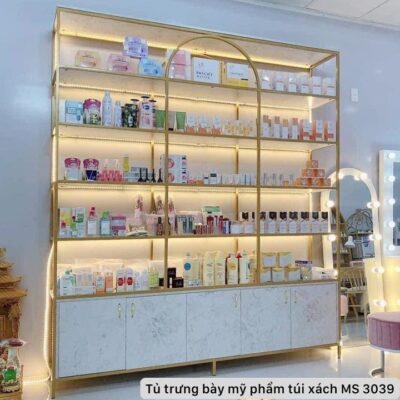 Tủ trưng bày mỹ phẩm túi xách MS 3039