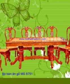 Bàn ăn gỗ MS 8751 Giá : 21.500.000